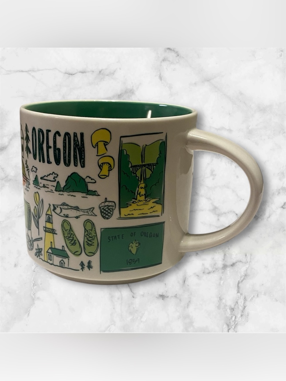Oregon Starbucks Been There Series Mug 14oz